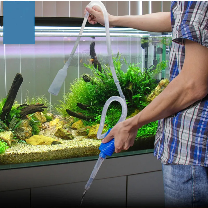 Gravel Vacuum Cleaner - Aquarium Siphon Vacuum Cleaner, Manual Gravel