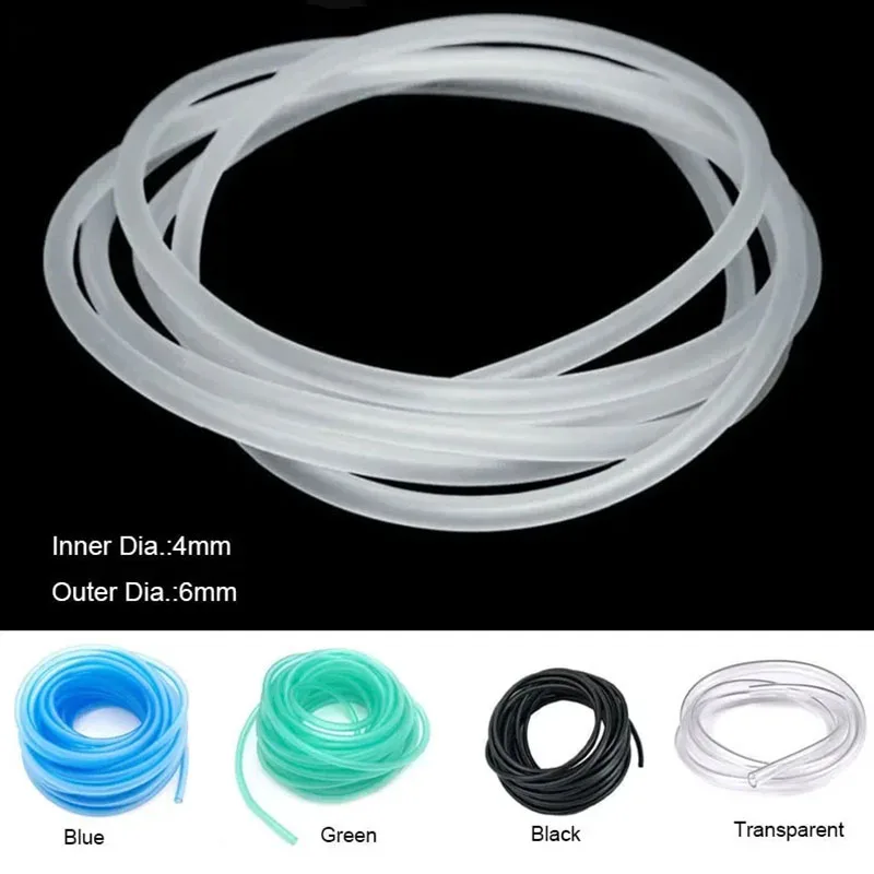 Aquarium Fish Food - 4*6mm Aquarium 1m/3m/5m/10m Oxygen Pump Hose