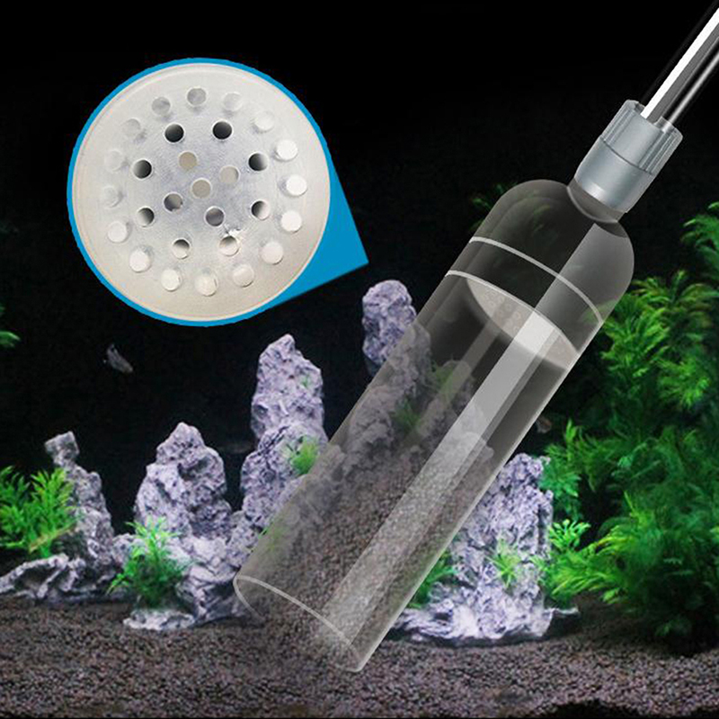 1Pc Semi-automatic Aquarium Cl - đánh giá và giá Gravel Vacuum Cleaner