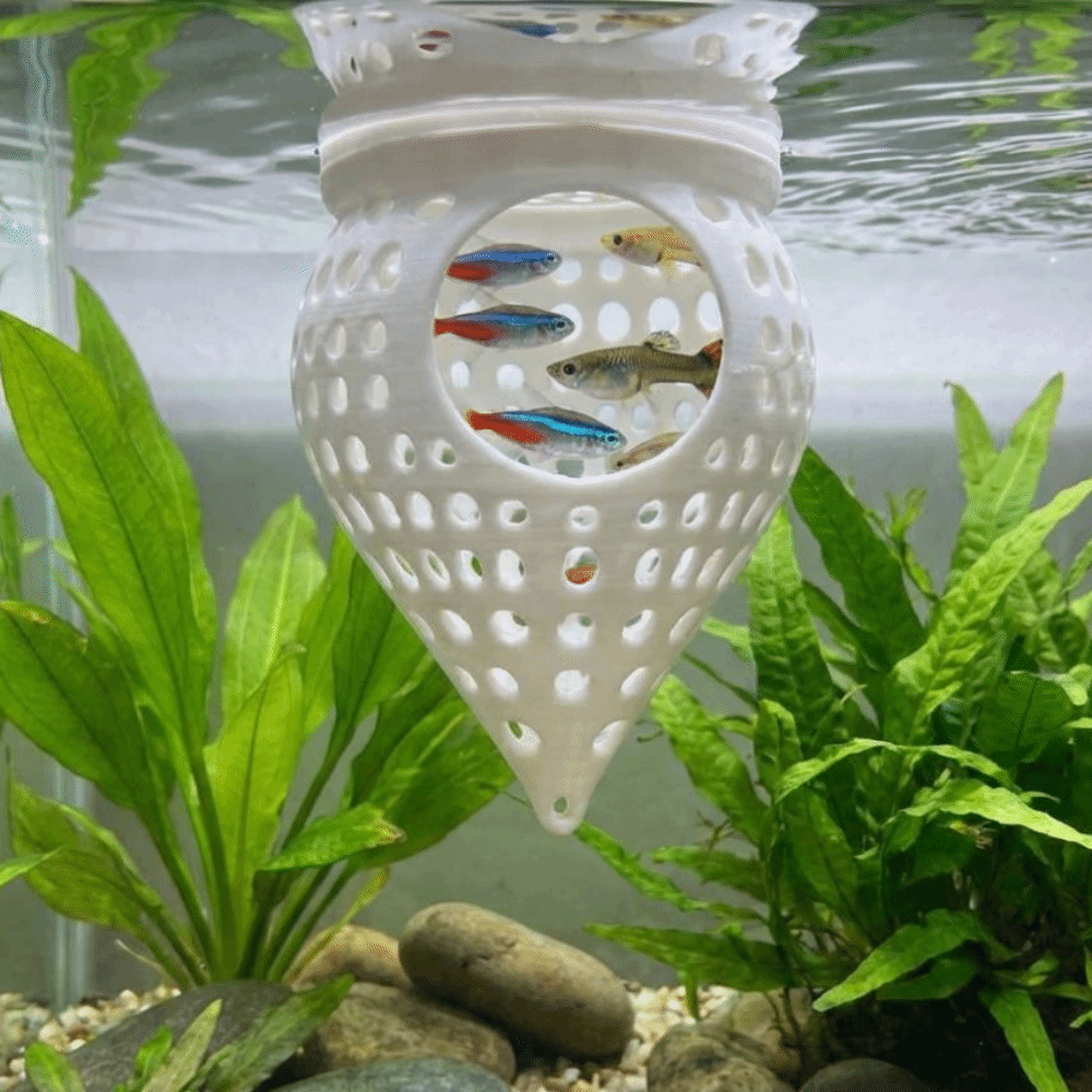 3D Printed Floating Fish Hammo - đánh giá và giá Aquarium Fish Food