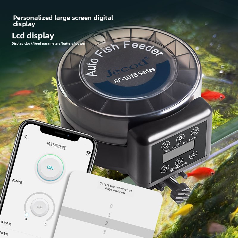 Jebao New Automatic Feeding Fi - đánh giá và giá Aquarium Fish Feeder Automatic