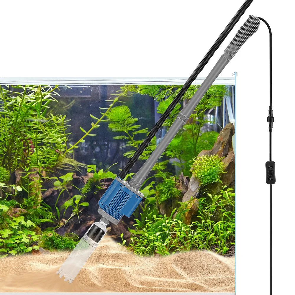 Aquarium Water Change Pump Ele - đánh giá và giá Gravel Vacuum Cleaner
