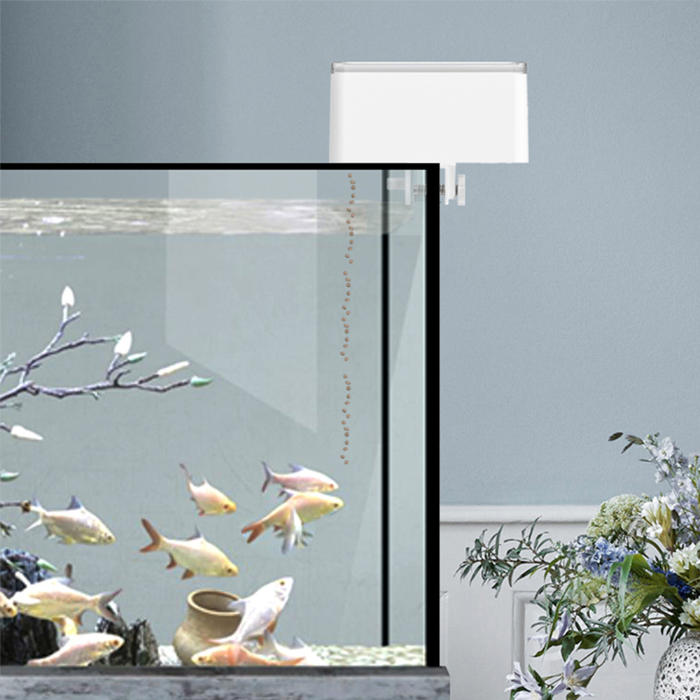 100ML Large Capacity Fish Feed - đánh giá và giá Aquarium Fish Feeder Automatic