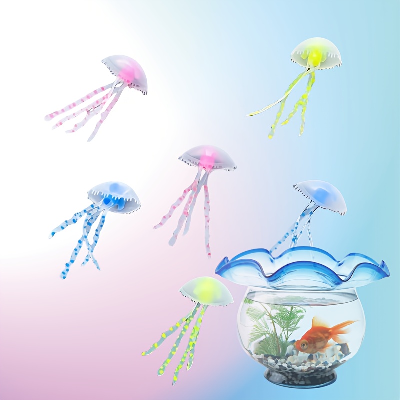 3/5Pcs Luminous Jellyfish Aqua - đánh giá và giá Aquarium Fish Discus