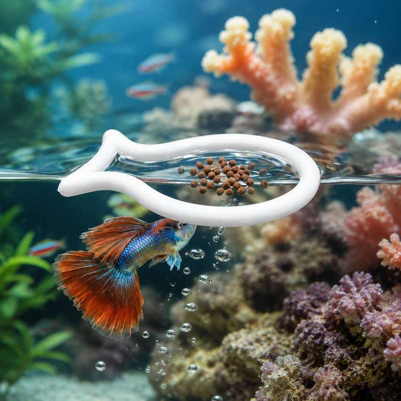 Fish Shaped Floating Feeding R - đánh giá và giá Aquarium Fish Food