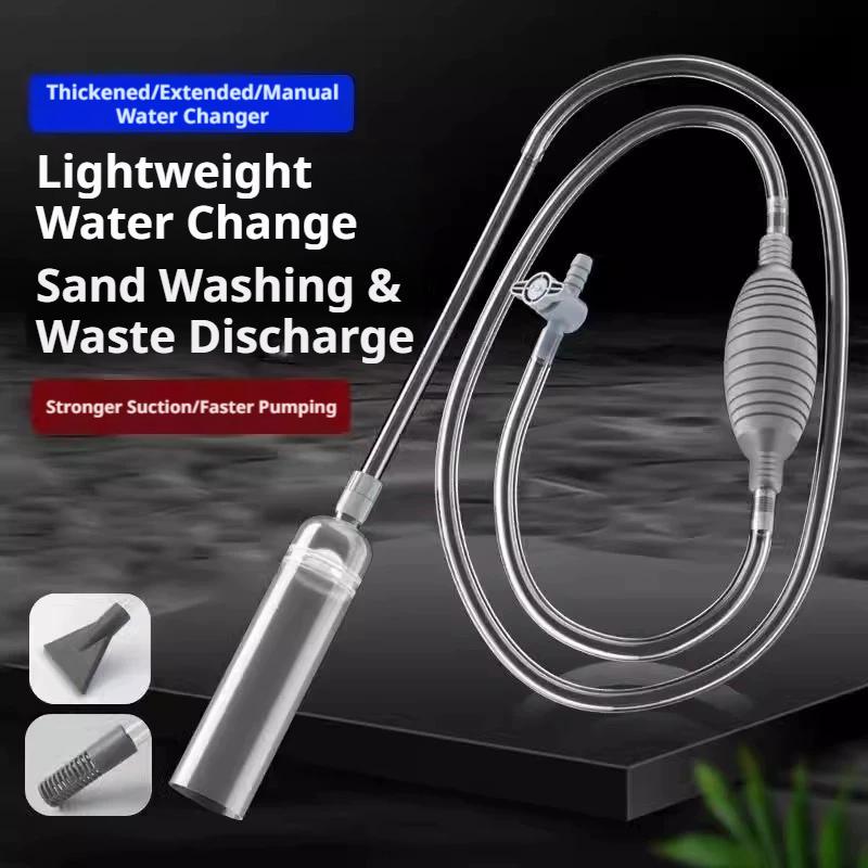 Manual Aquarium Siphon Fish Ta - đánh giá và giá Gravel Vacuum Cleaner