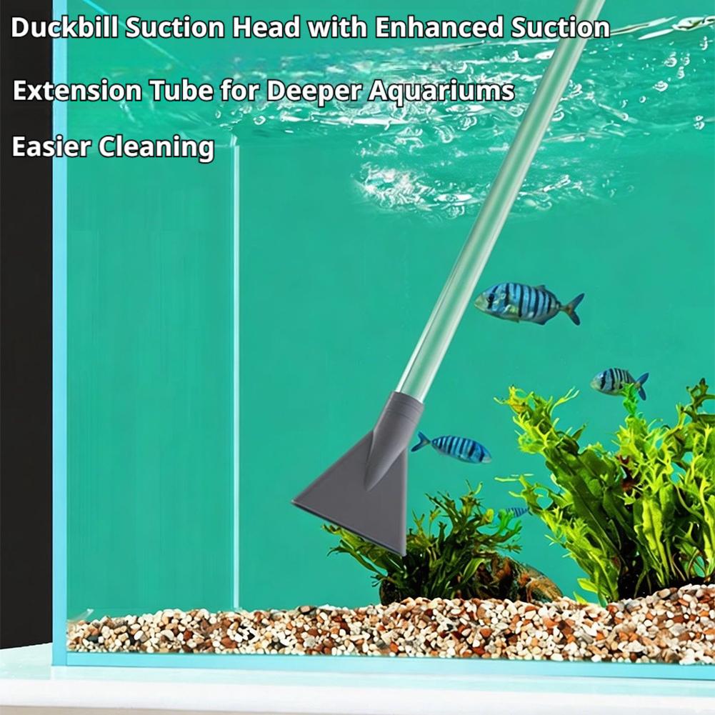 Manual Aquarium Siphon Fish Ta - đánh giá và giá Gravel Vacuum Cleaner