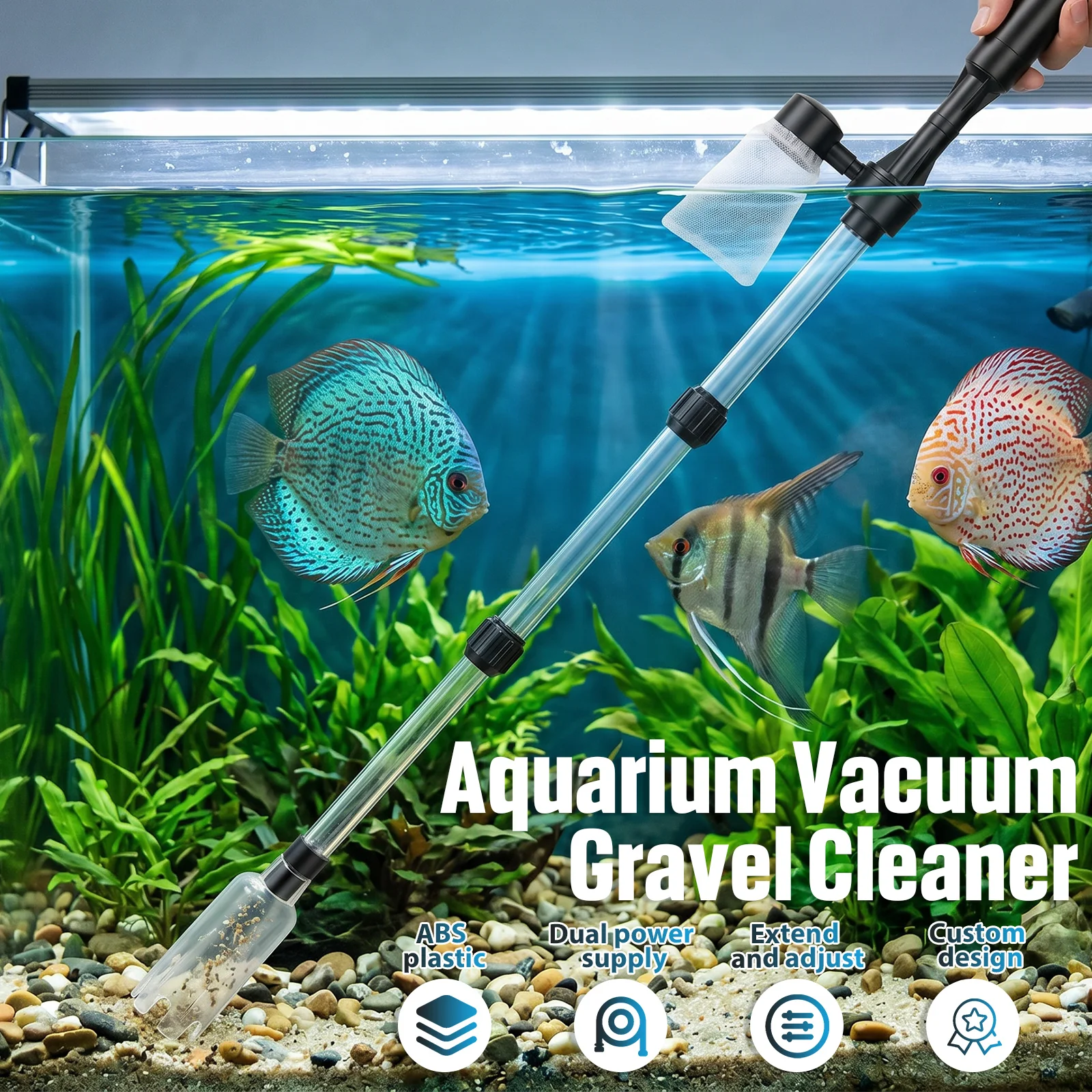 Aquarium Vacuum Gravel Cleaner - đánh giá và giá Gravel Vacuum Cleaner
