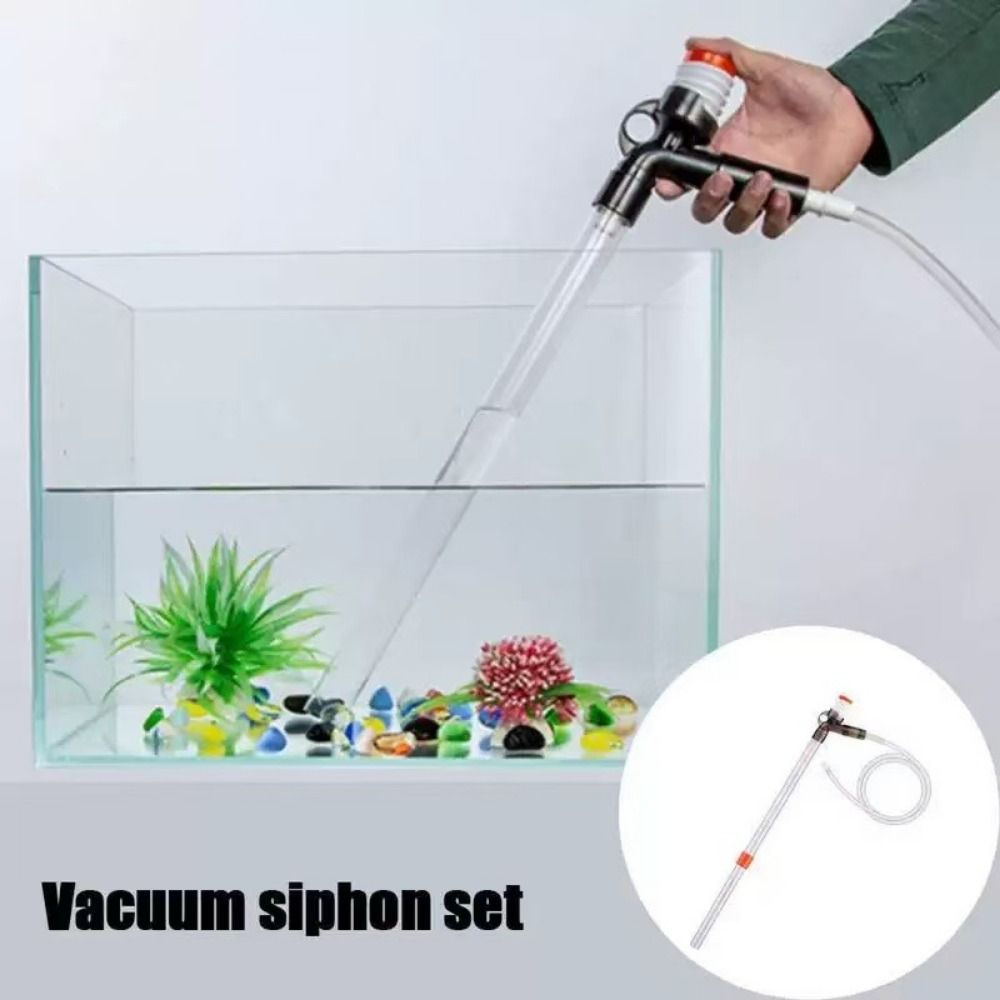 Semi-Automatic Aquarium Water  - đánh giá và giá Gravel Vacuum Cleaner