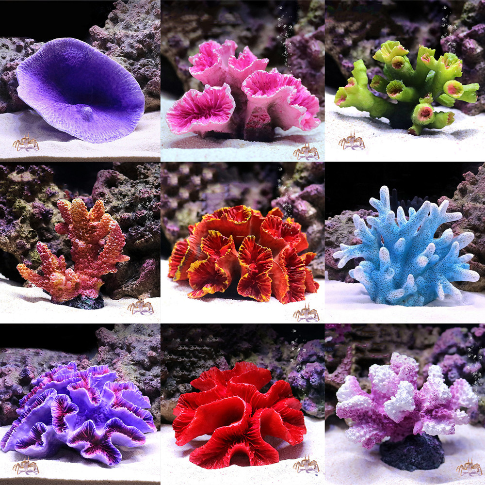 New Artificial Resin Coral Ree - đánh giá và giá Aquarium Fish Discus