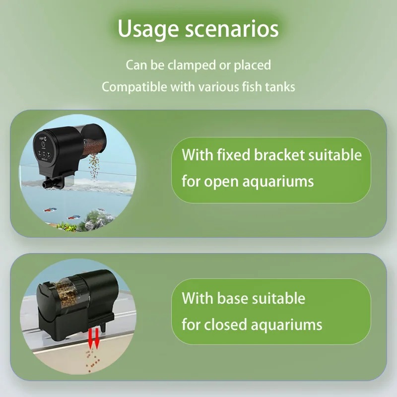 Fish Tank Feeder Intelligent T - đánh giá và giá Aquarium Fish Feeder Automatic