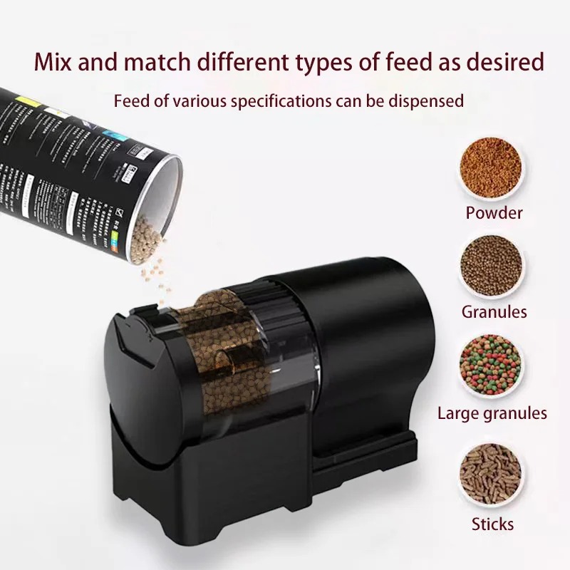 Fish Tank Feeder Intelligent T - đánh giá và giá Aquarium Fish Feeder Automatic