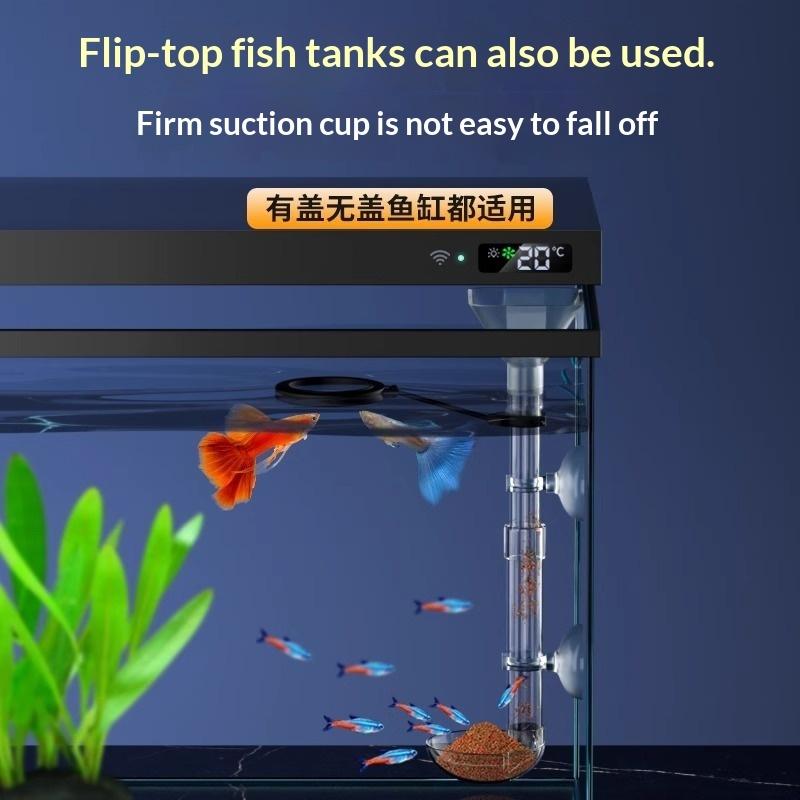Telescopic Fish Tank Feeding T - đánh giá và giá Aquarium Fish Food