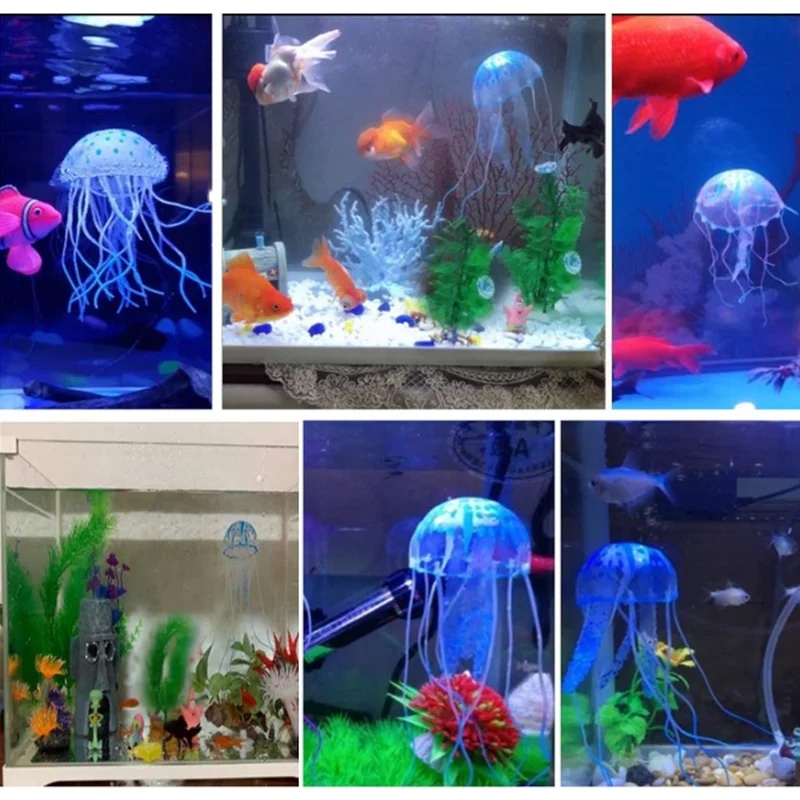 1/2Pcs Simulated Silicone Glow - đánh giá và giá Aquarium Fish Discus