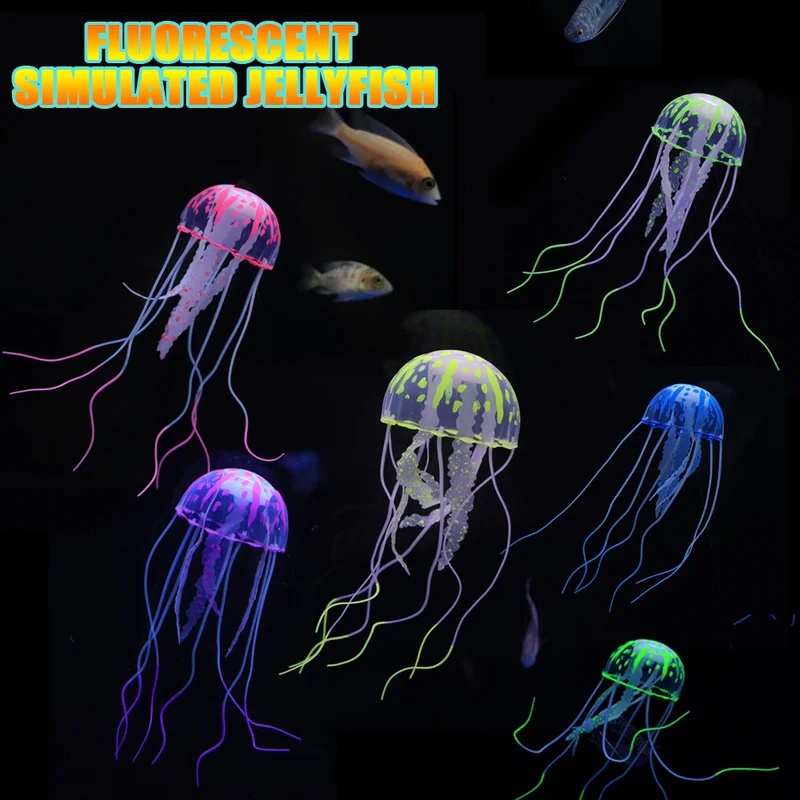1/2Pcs Simulated Silicone Glow - đánh giá và giá Aquarium Fish Discus