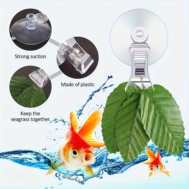 8pcs Fish Seaweed Clip Plant S - đánh giá và giá Aquarium Fish Food