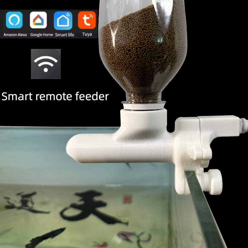 Fish tank feeder Mobile phone  - đánh giá và giá Aquarium Fish Feeder Automatic