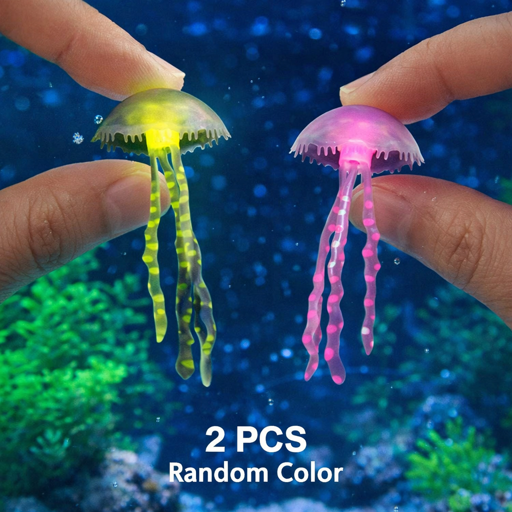 Luminous Simulation Jellyfish  - đánh giá và giá Aquarium Fish Discus