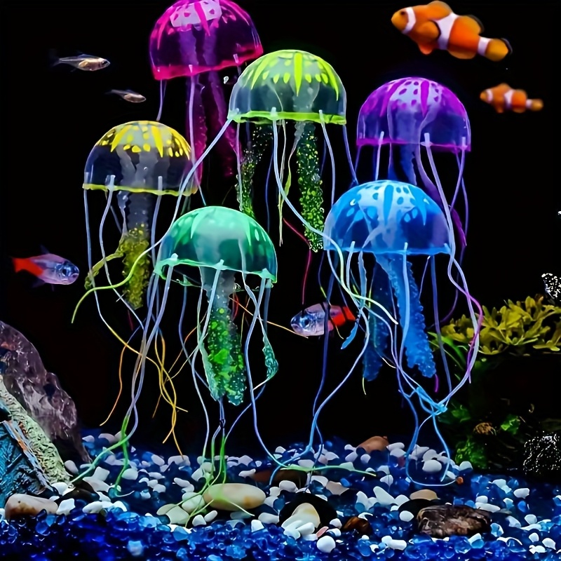 Luminous Simulation Jellyfish  - đánh giá và giá Aquarium Fish Discus