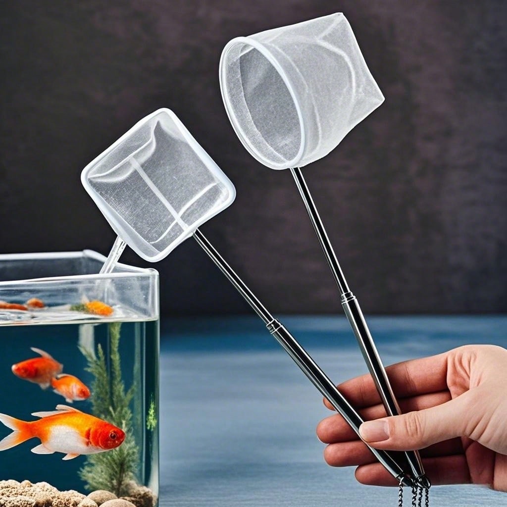 Aquarium Fish Net - a Retracta - đánh giá và giá Aquarium Fish Food