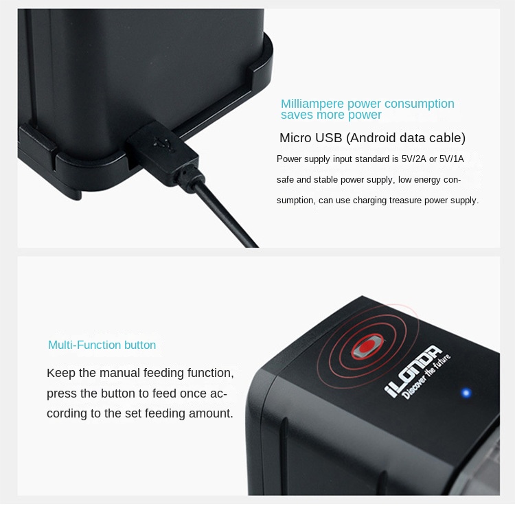 iLONDA Fish Tank Aquarium WiFi - đánh giá và giá Aquarium Fish Feeder Automatic