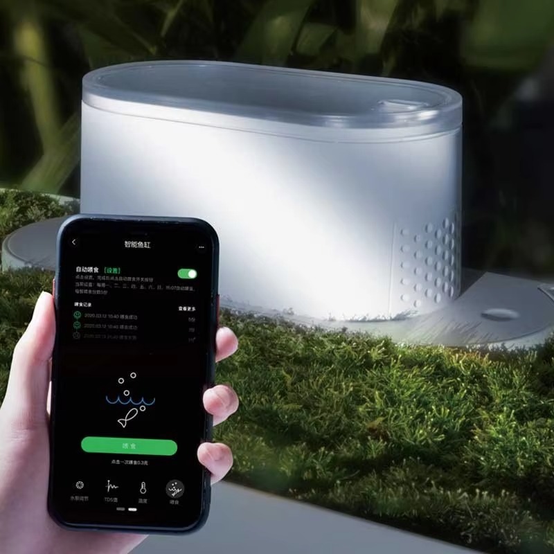 Desktop Smart Aquarium Fish Ta - đánh giá và giá Aquarium Fish Feeder Automatic