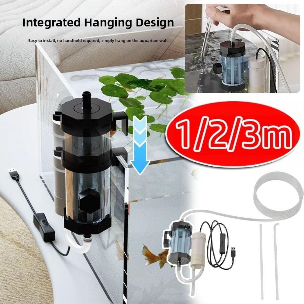 Durable 280GPH Aquarium Water  - đánh giá và giá Gravel Vacuum Cleaner
