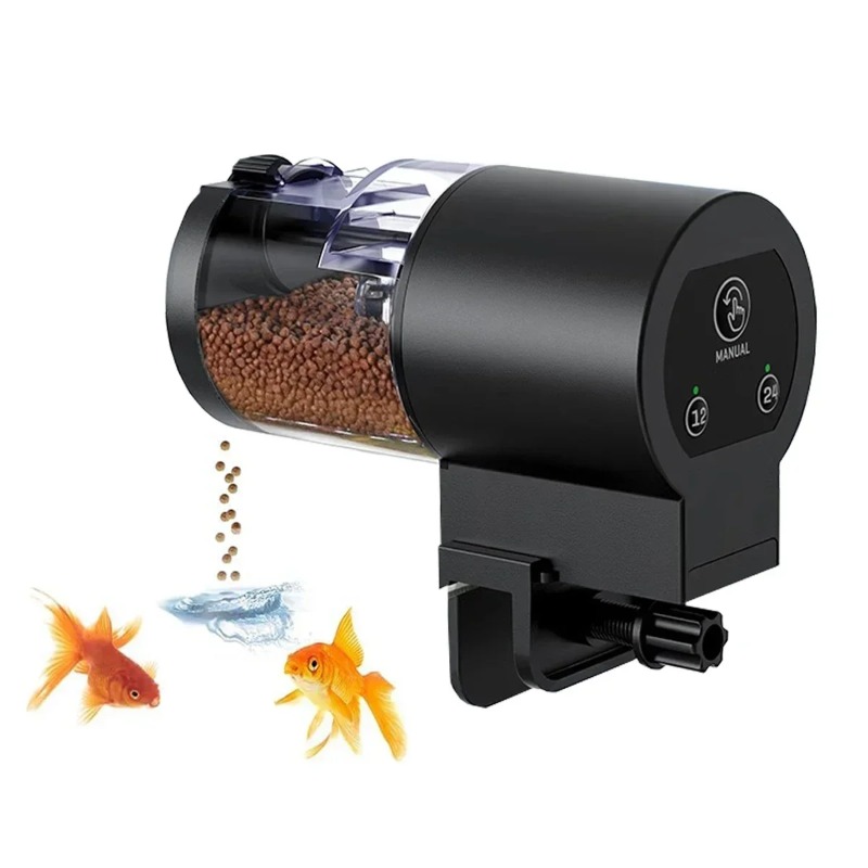 100ml Digital Automatic Fish F - đánh giá và giá Aquarium Fish Feeder Automatic