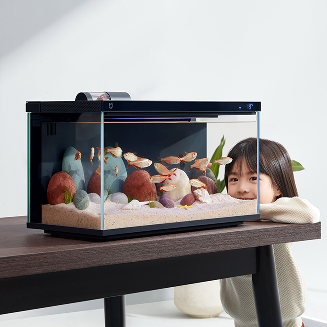 Xiaomi Mijia Smart Fish Tank M - đánh giá và giá Xiaomi Aquarium Fish Tank