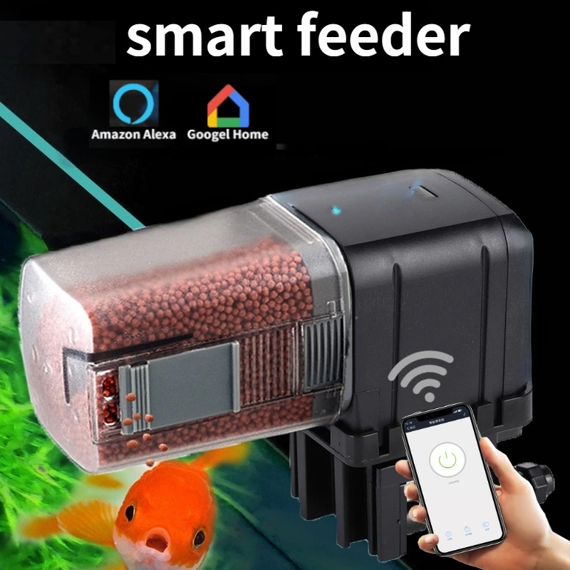 WiFi Fish Feeder Automatic Fis - đánh giá và giá Aquarium Fish Feeder Automatic