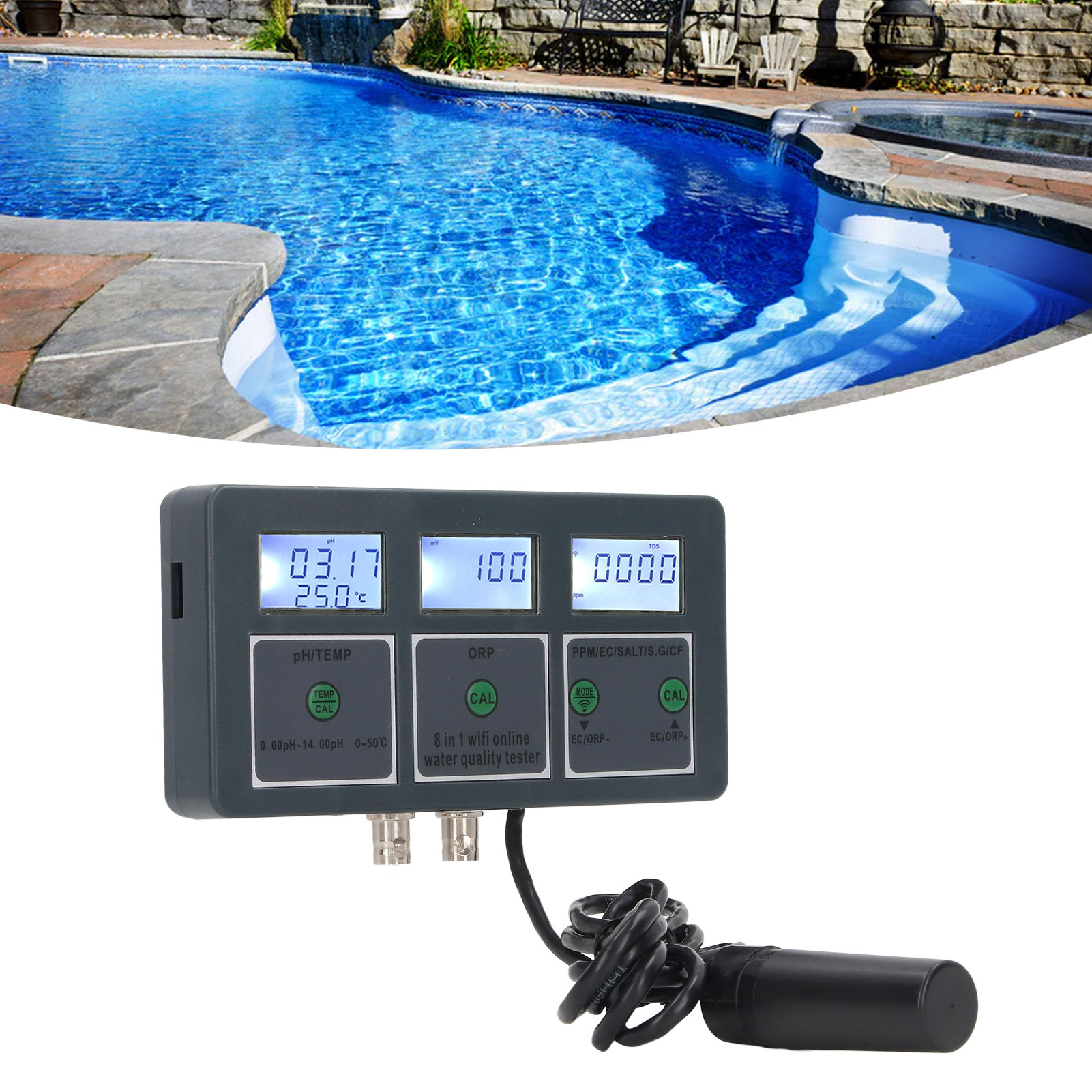 Water Quality Tester Multi Par - đánh giá và giá Aquarium Fish In Online