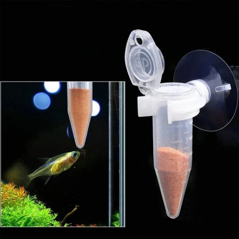 Automatic Fish Feeder Cone Shr - đánh giá và giá Aquarium Fish Feeder Automatic