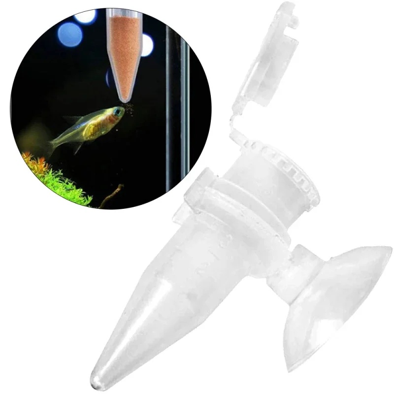 Automatic Fish Feeder Cone Shr - đánh giá và giá Aquarium Fish Feeder Automatic